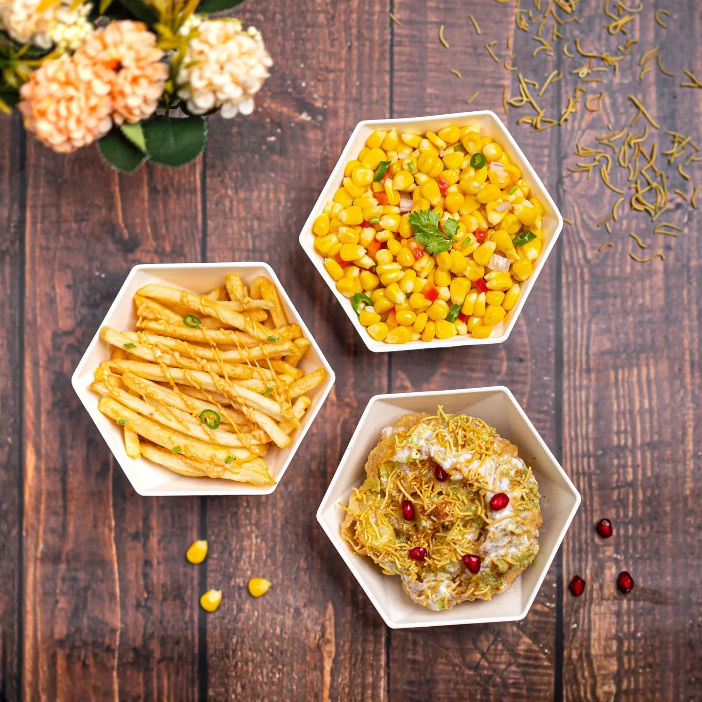 Alternuts Hexagon Disposable Bowl (360 ml)