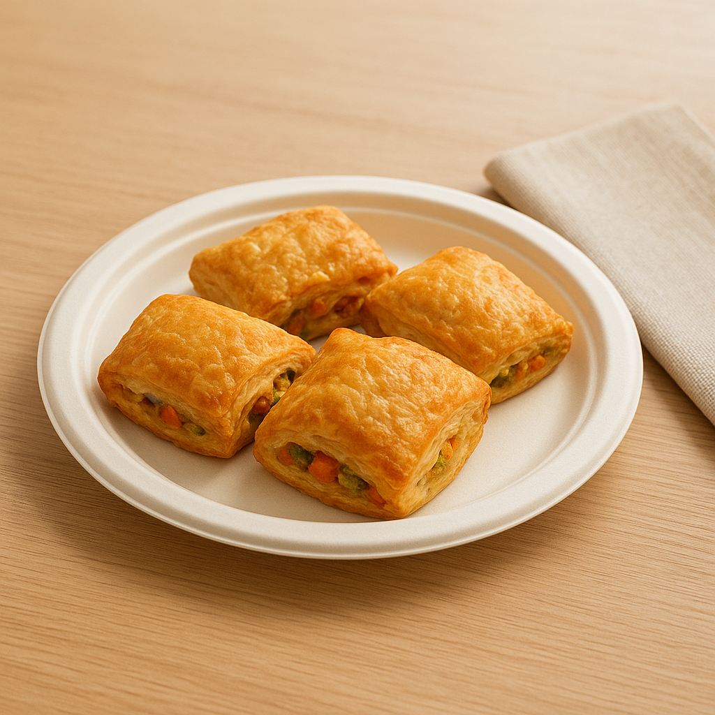 Alternuts Round Disposable Plate (9 inch)