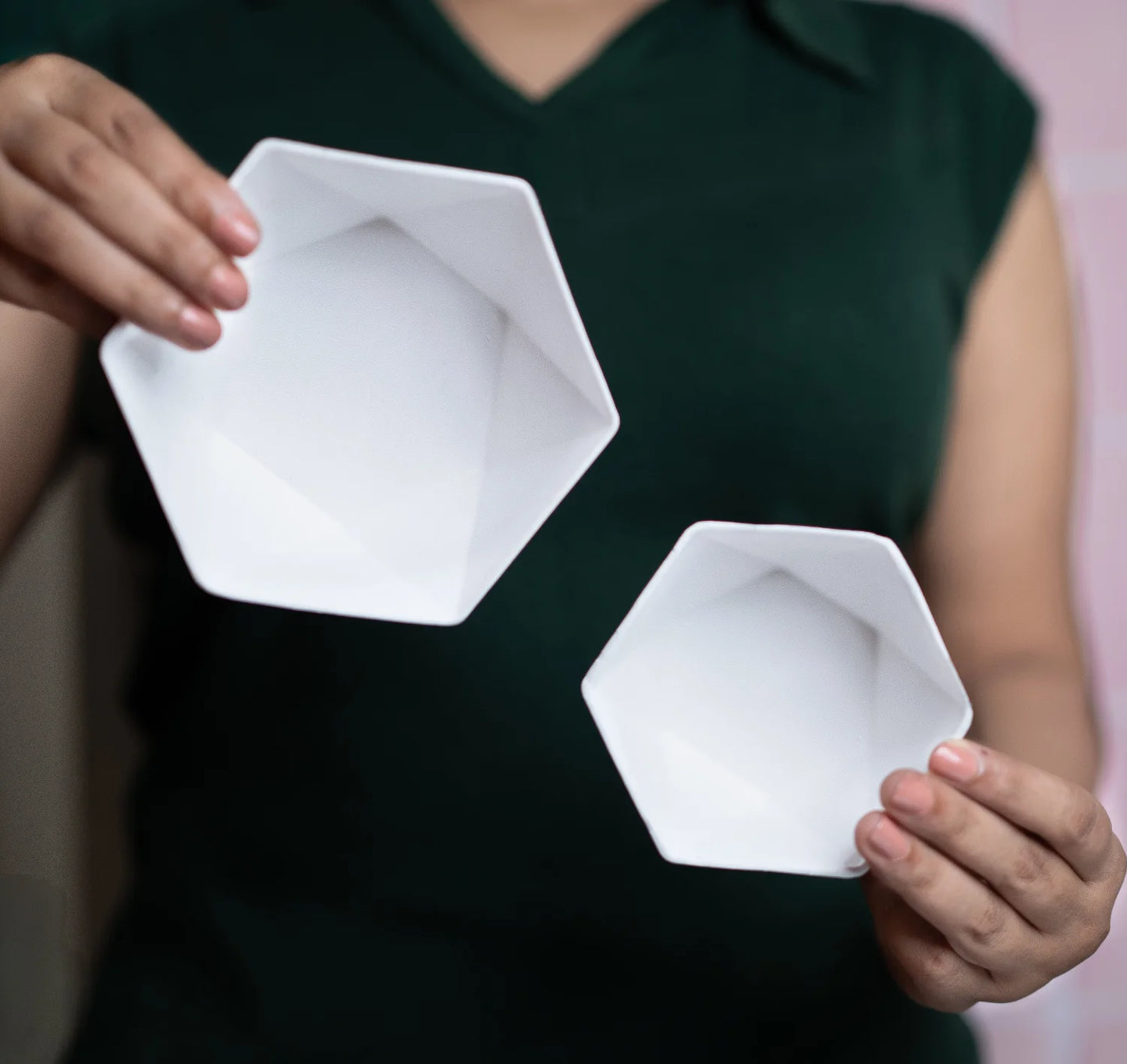 Alternuts Hexagon Disposable Bowl (180 ml)