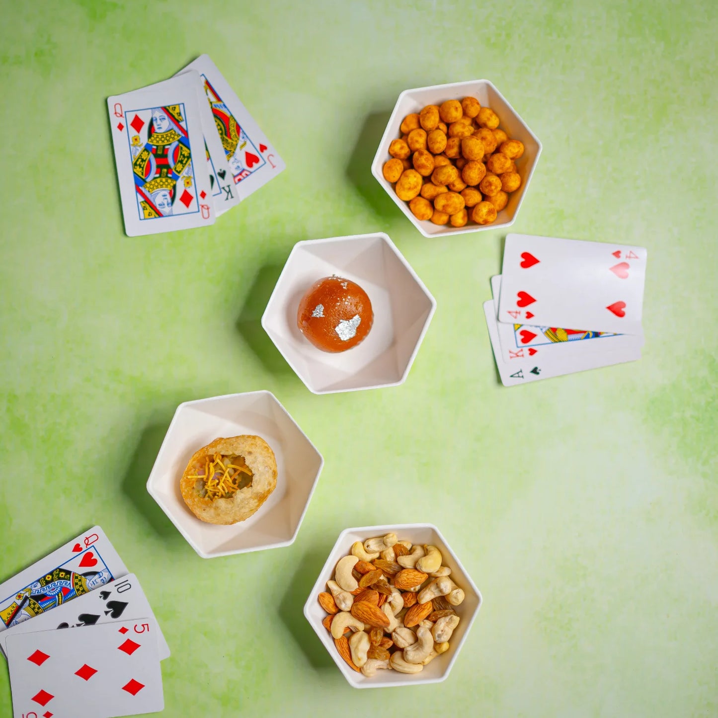 Alternuts Hexagon Disposable Bowl (180 ml)