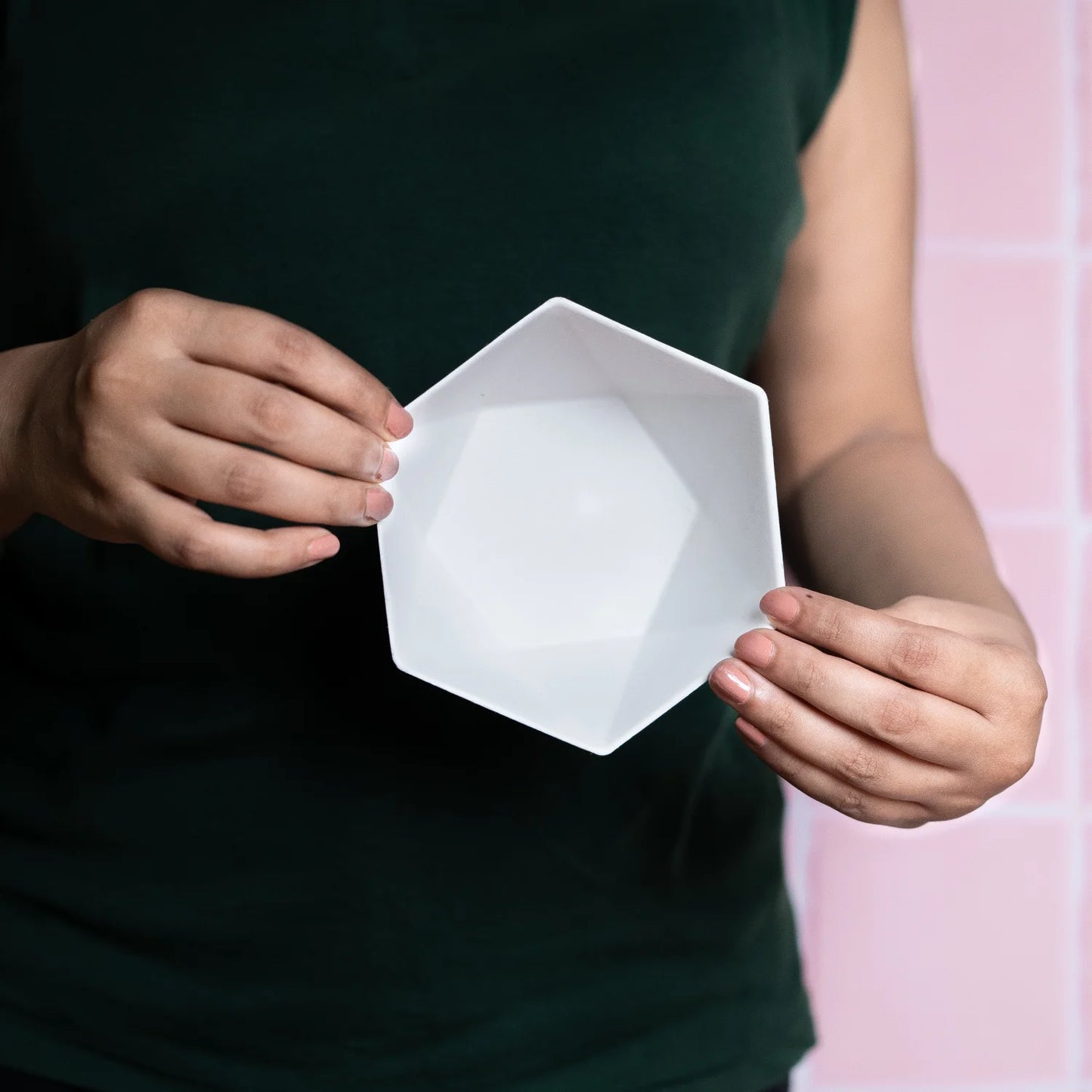 Alternuts Hexagon Disposable Bowl (360 ml)