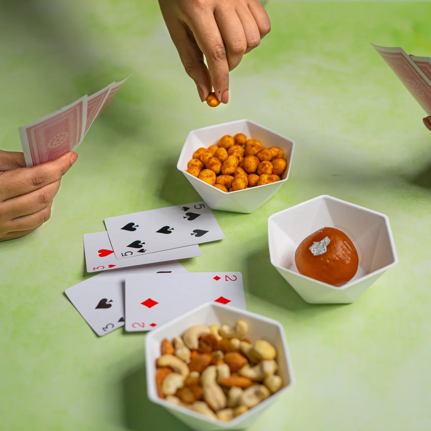 Alternuts Hexa Bowl Duo Pack 180 ml. 50 pcs + 360 ml. 50 pcs