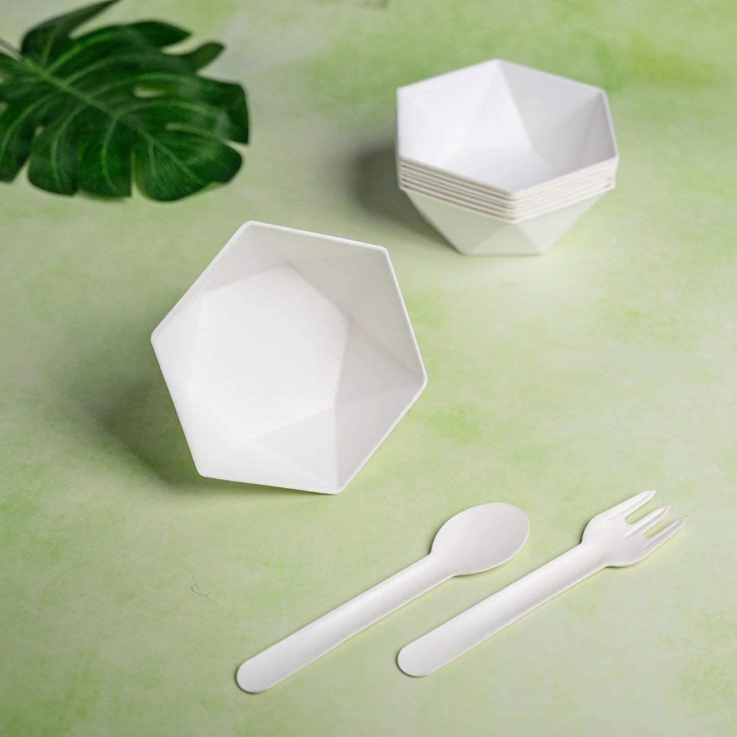 Alternuts Hexagon Disposable Bowl (360 ml)