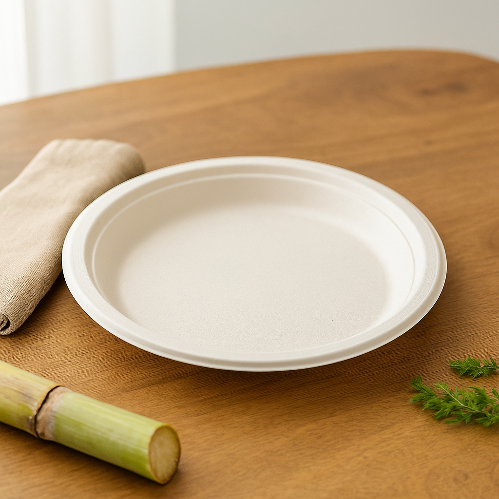 Alternuts Disposable Round Plate (7 Inch)