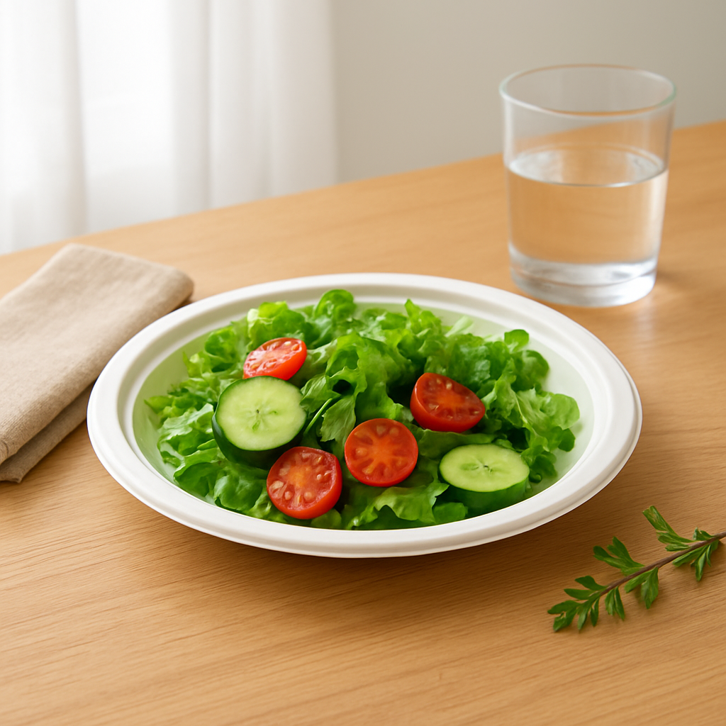 Alternuts Disposable Round Plate (7 Inch)