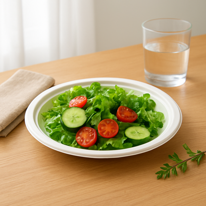 Alternuts Disposable Round Plate (7 Inch)