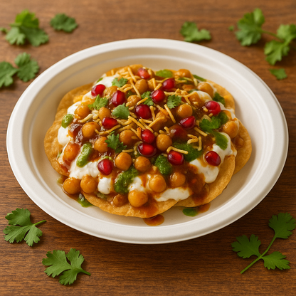 Alternuts Round Disposable Plate (9 inch)