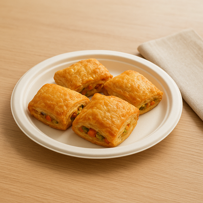 Alternuts Round Disposable Plate (9 inch)