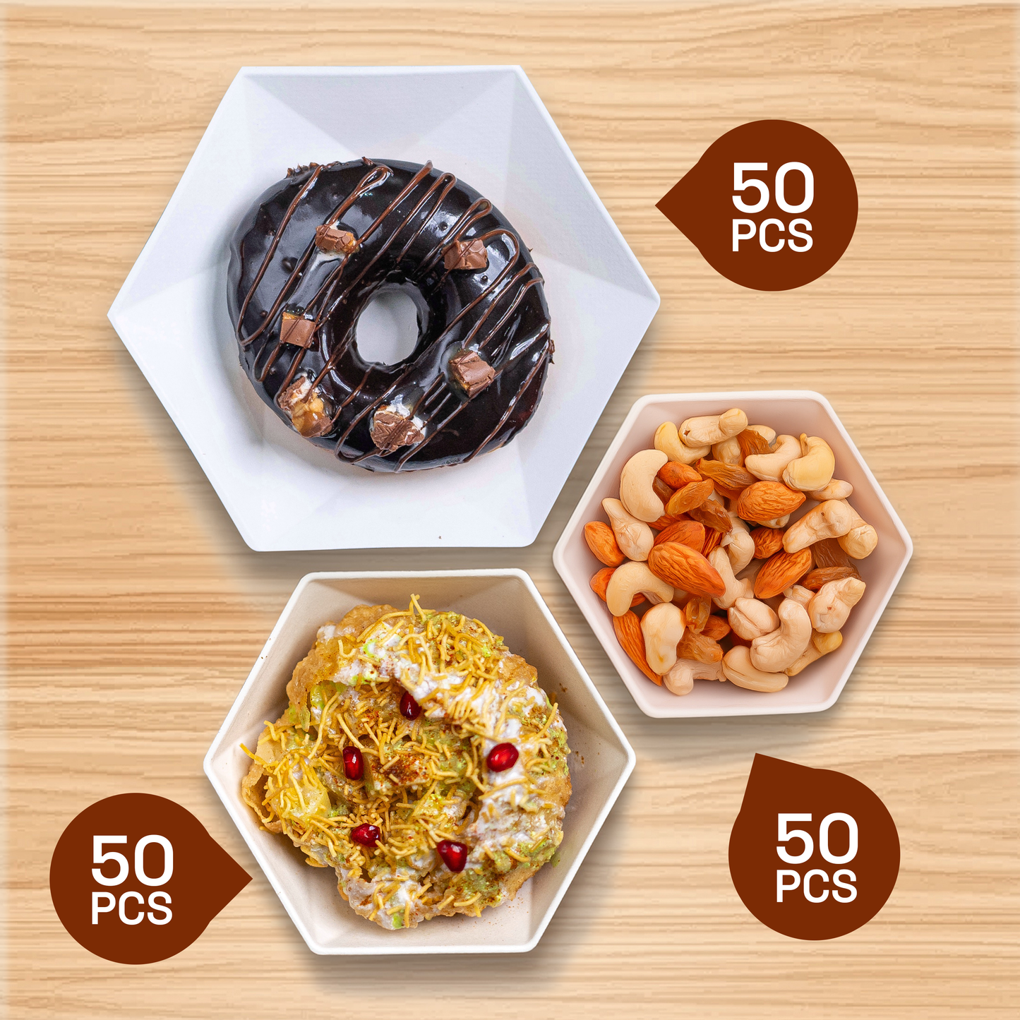 Alternuts Hexagon Party Set
