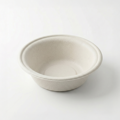 Alternuts Pulp Moulded Disposable 750 ml Round Bowl ( Pack of 50 )